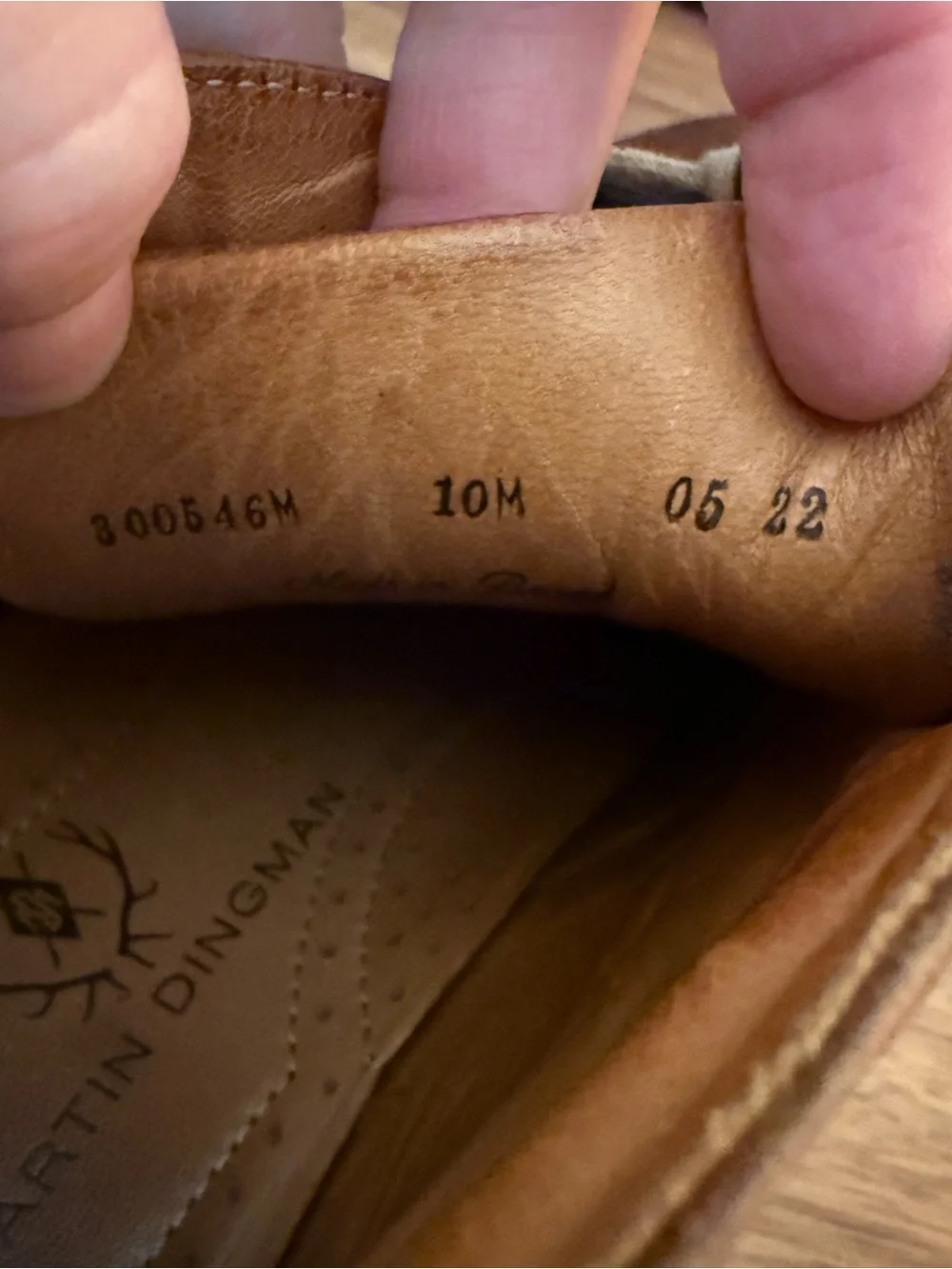 Martin Dingman Tan Brown Leather Chukka Boots with Vibram Soles